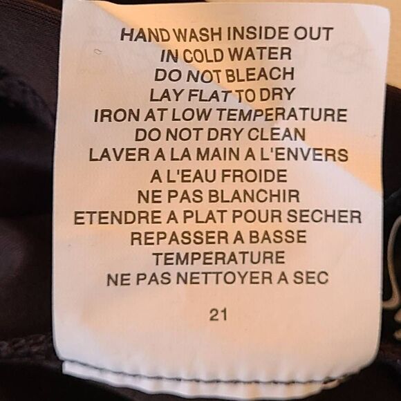 Sympli Womens Gray Brown Split Hem Stretch Pants Size 4 - Picture 11 of 12